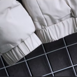 Elegante giacca in piuma da uomo